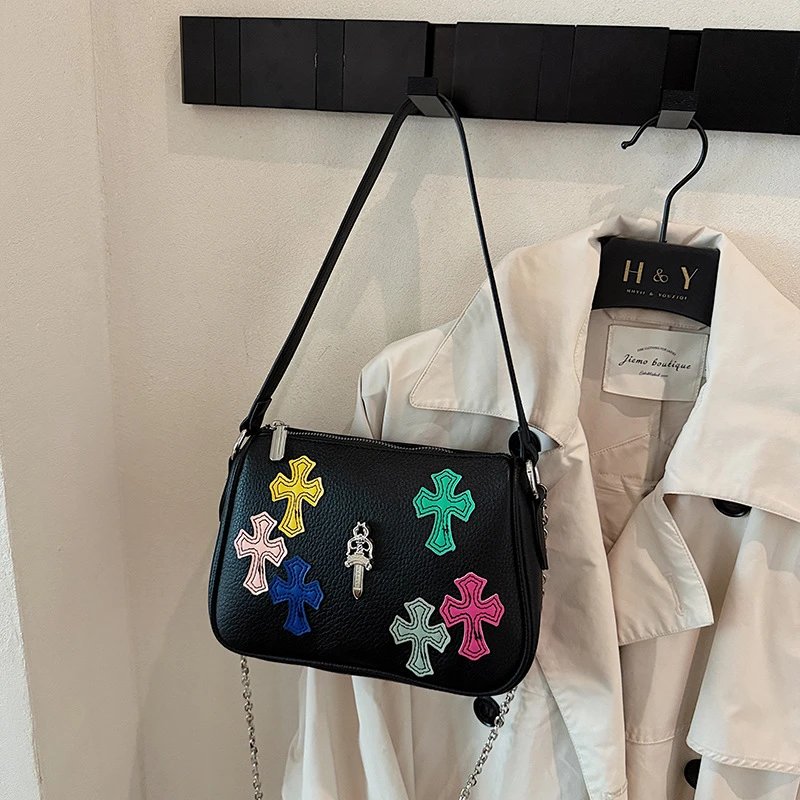 Black Cross Embellis