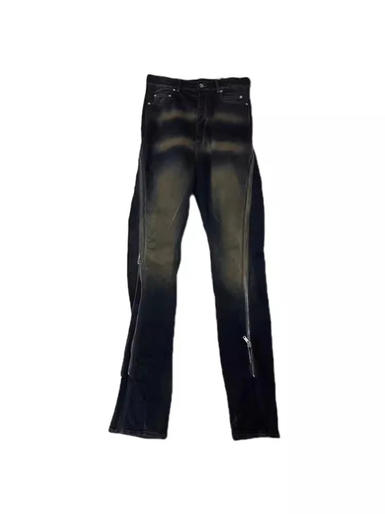 Black Zipper Side Je