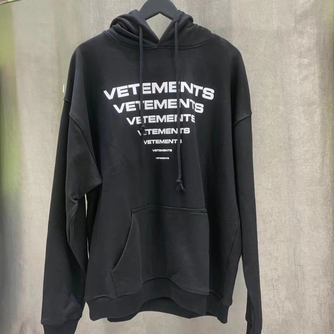 Vetements Black Hoodie