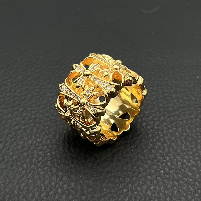 Gold Floral Ring