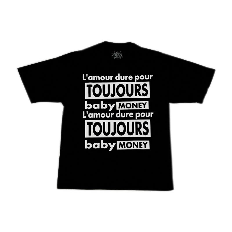 Baby Money Black Short Sleeve T-Shirt