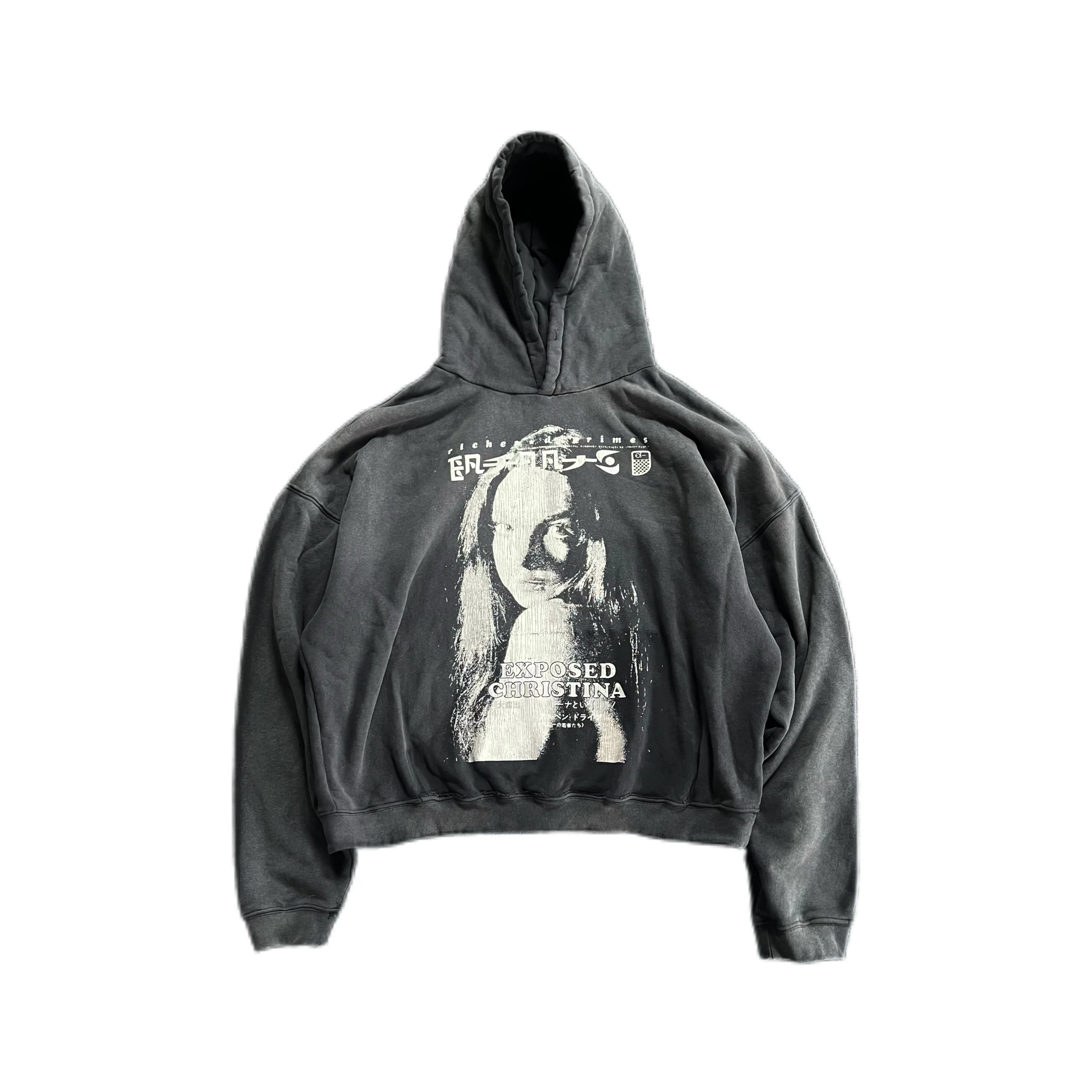 Richer Poorer Black Hooded Sweatshirt
