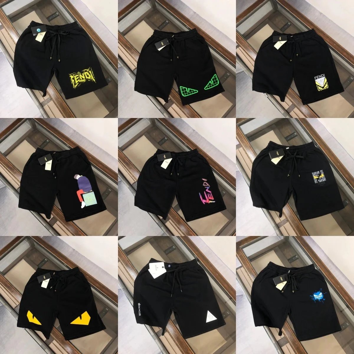 Fendi Black Shorts w