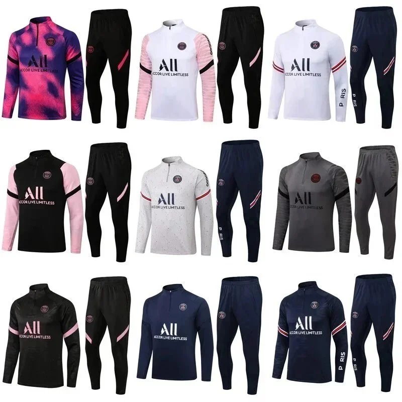 Paris Saint-Germain Training Tracksuits in Various Colors and Styles