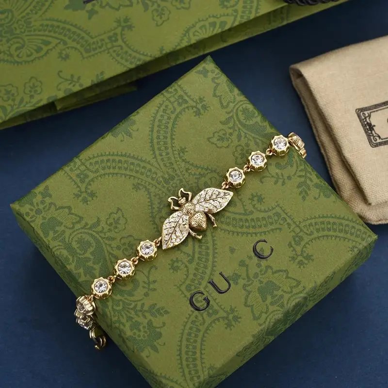 Gucci Gold Bee Bracelet