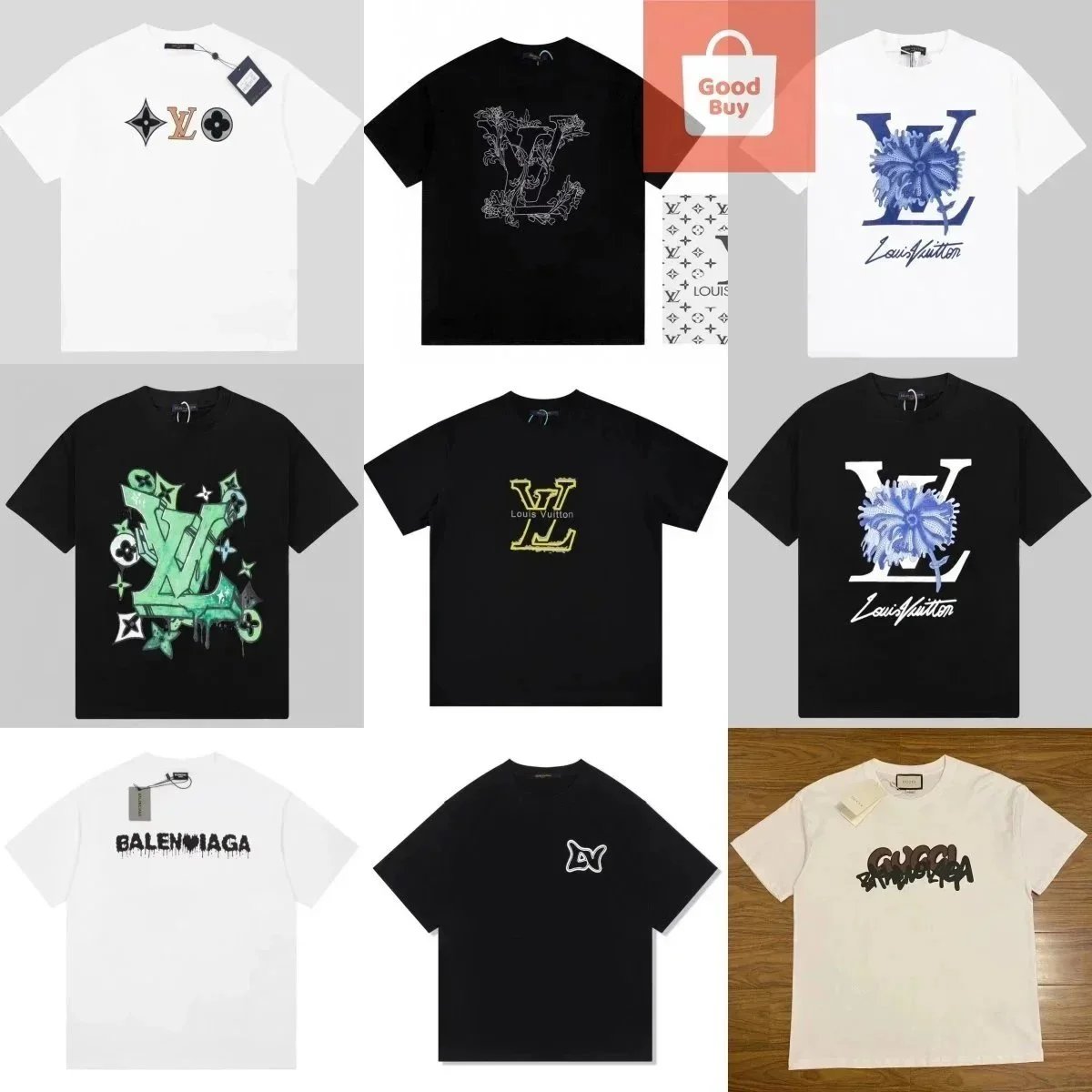 Louis Vuitton Black Short Sleeve T-Shirt