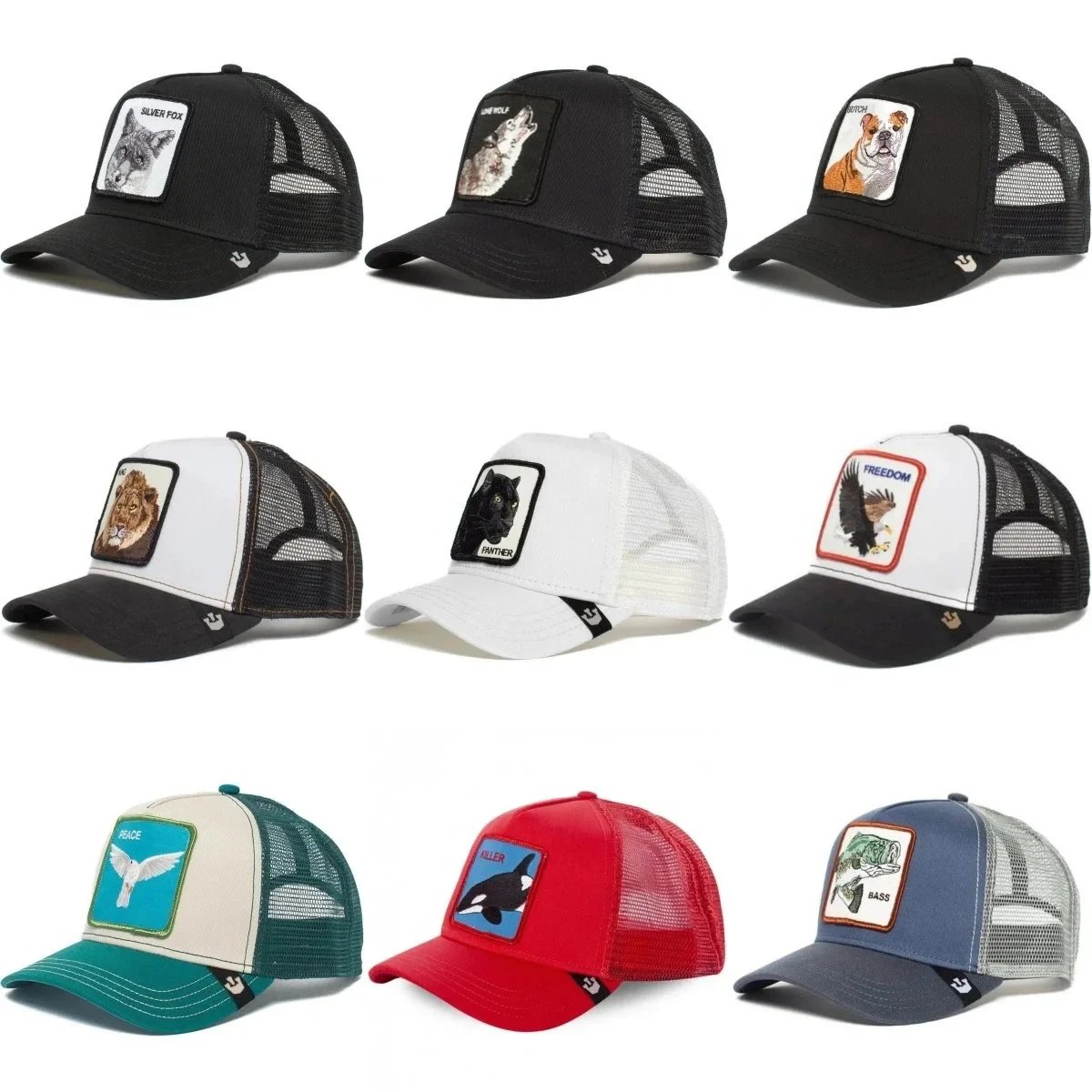 Goorin Bros Animal Patch Trucker Hats