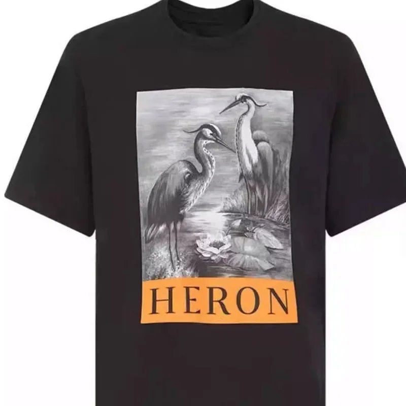 Heron Black Graphic 