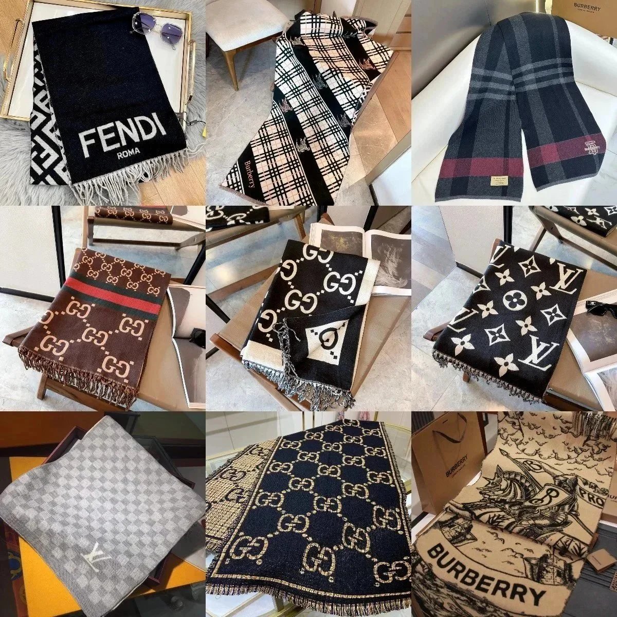 Fashion Versatile Scarf 01 No After Sales After 7 Days No Box /: findsindex.com