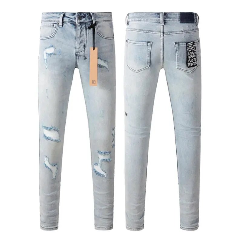 Light Blue Distresse