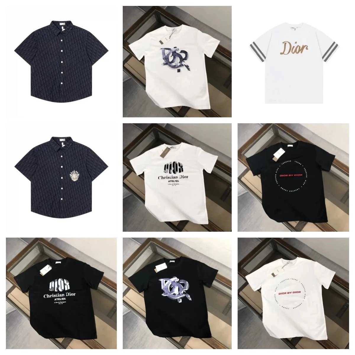 Christian Dior Black Short Sleeve T-Shirt