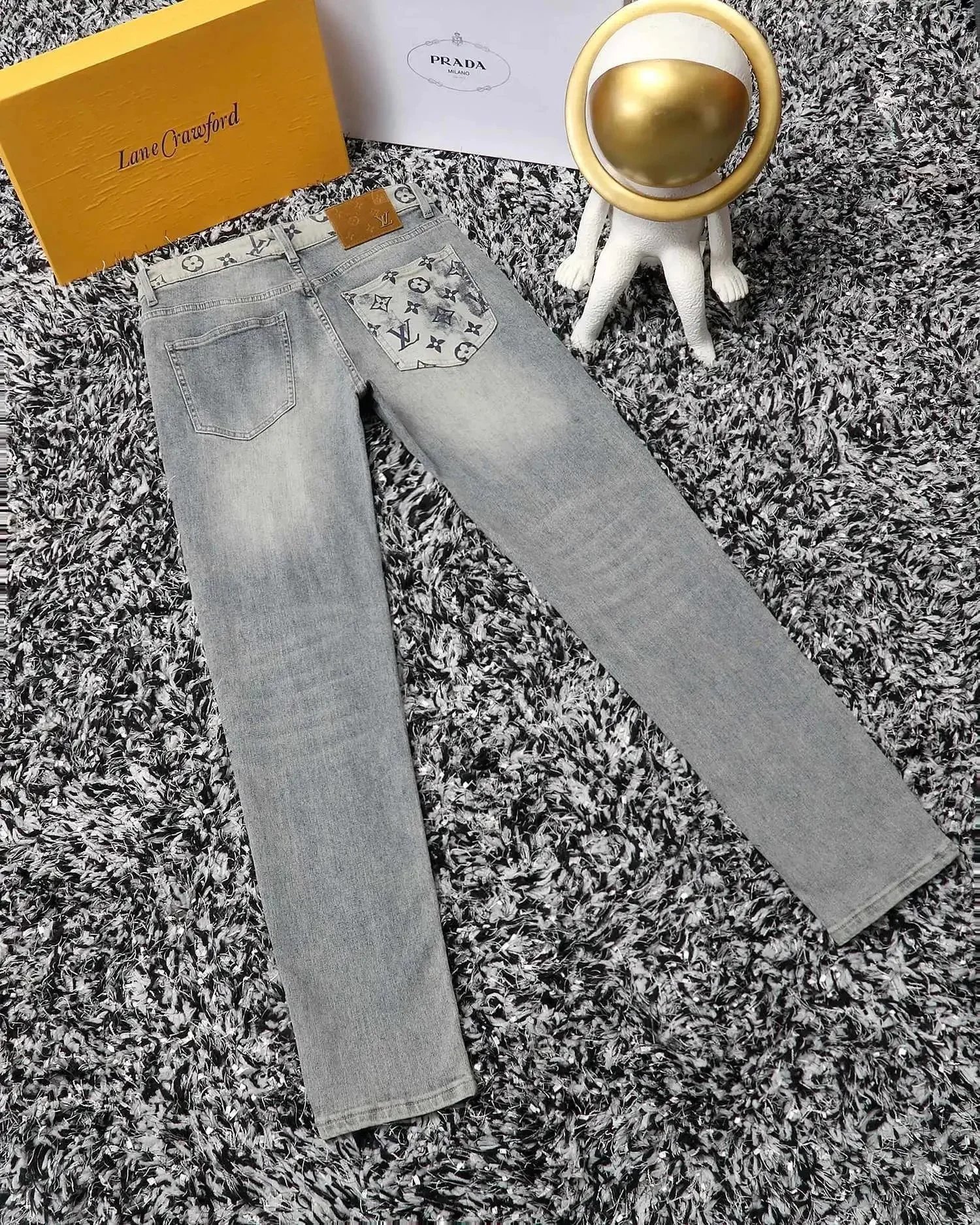 Louis Vuitton Light Blue Jeans