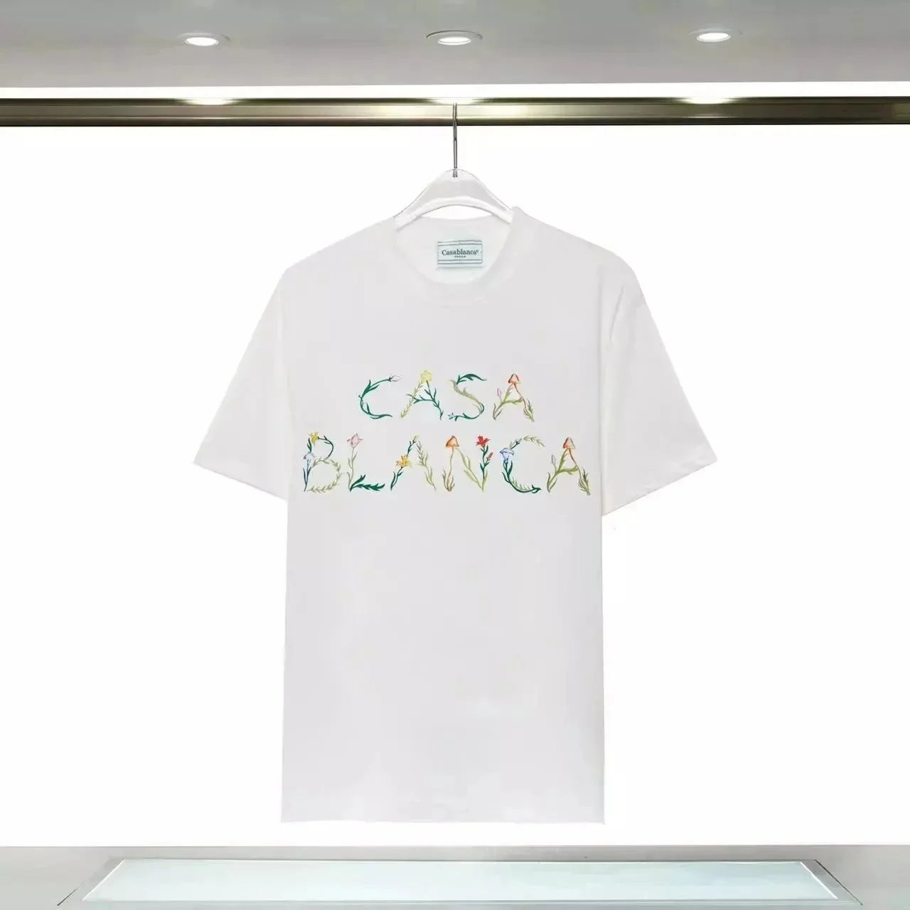 Casa Blanca White Short Sleeve T-Shirt
