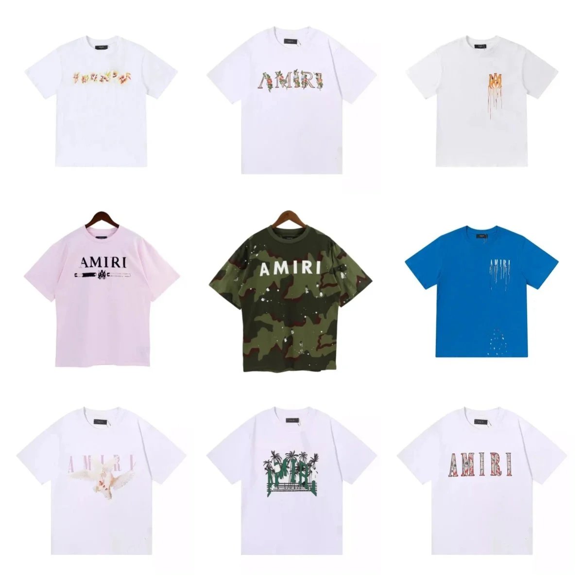 Amiri White Graphic T-Shirt