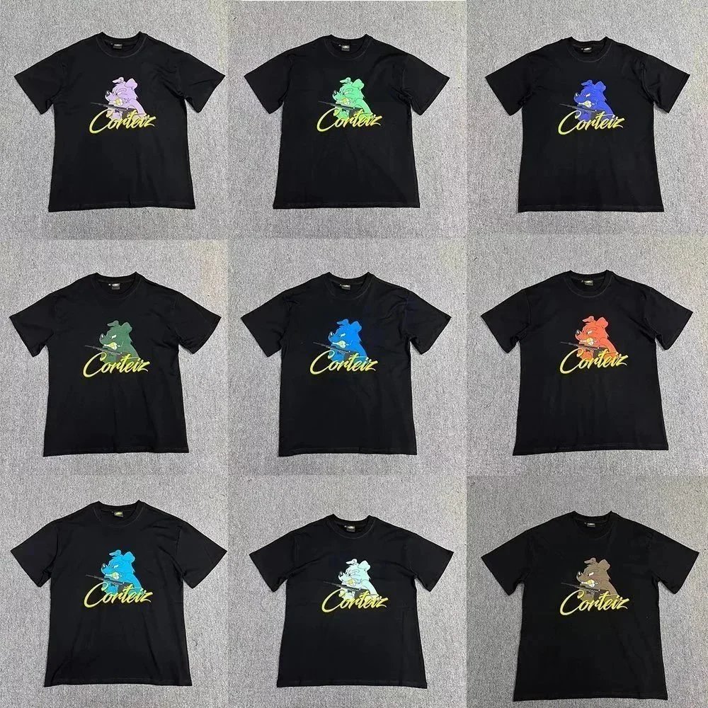 Corteiz Black Short Sleeve T-Shirt