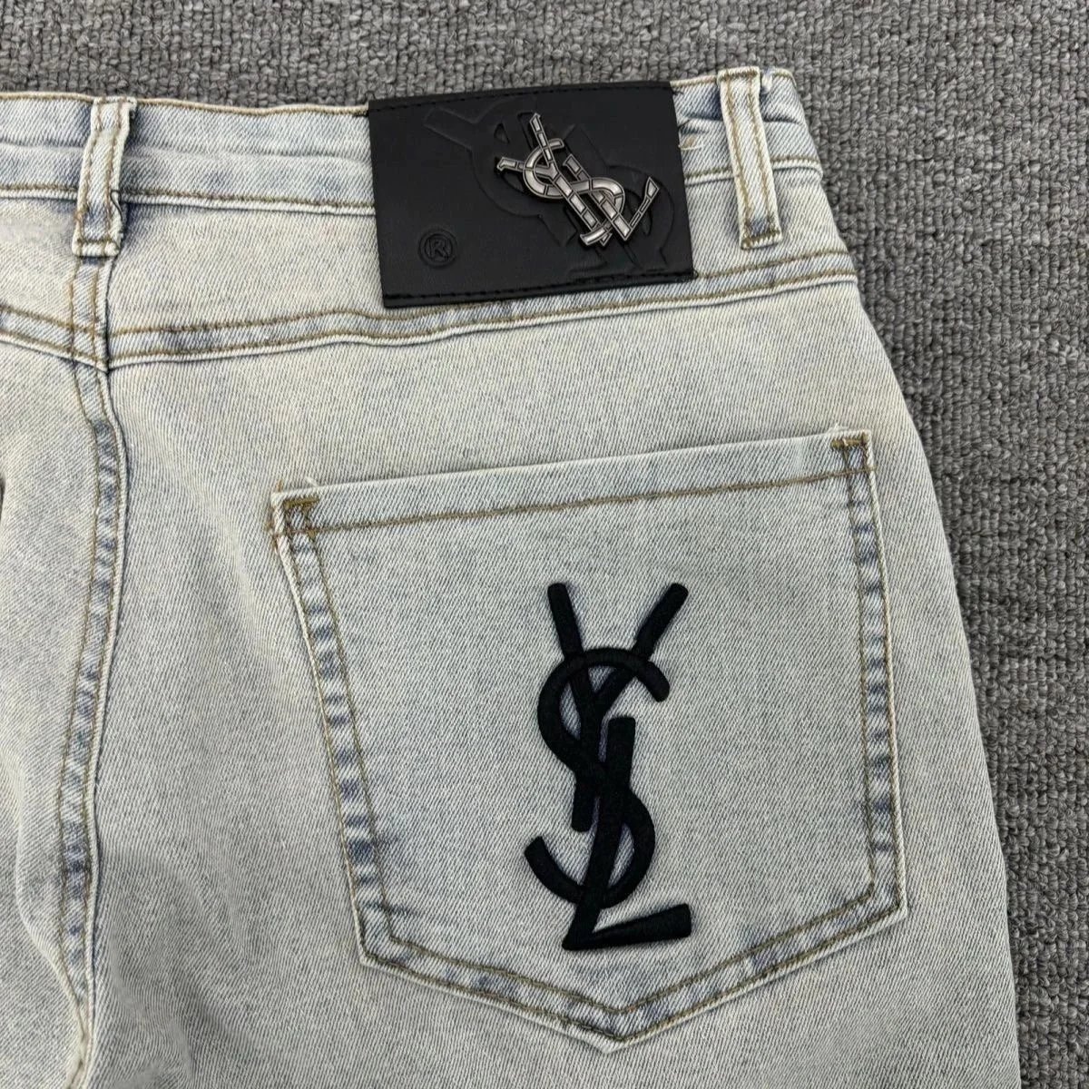 YSL Light Blue Denim Jeans