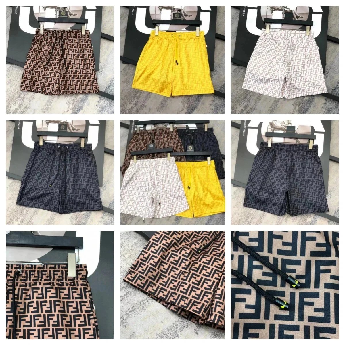 Fendi Brown Logo Pri