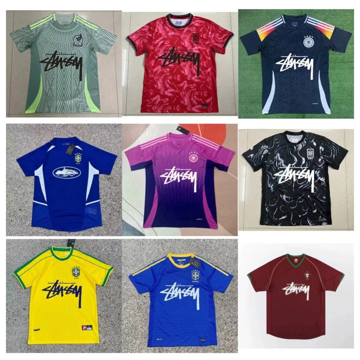 Stussy Football Jers