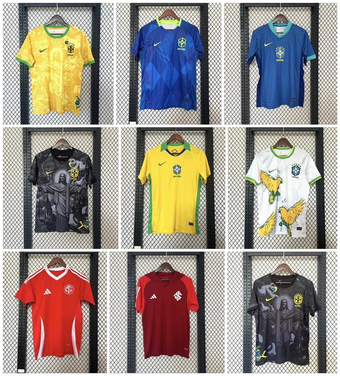 Nike Brazil Blue Soccer Jersey