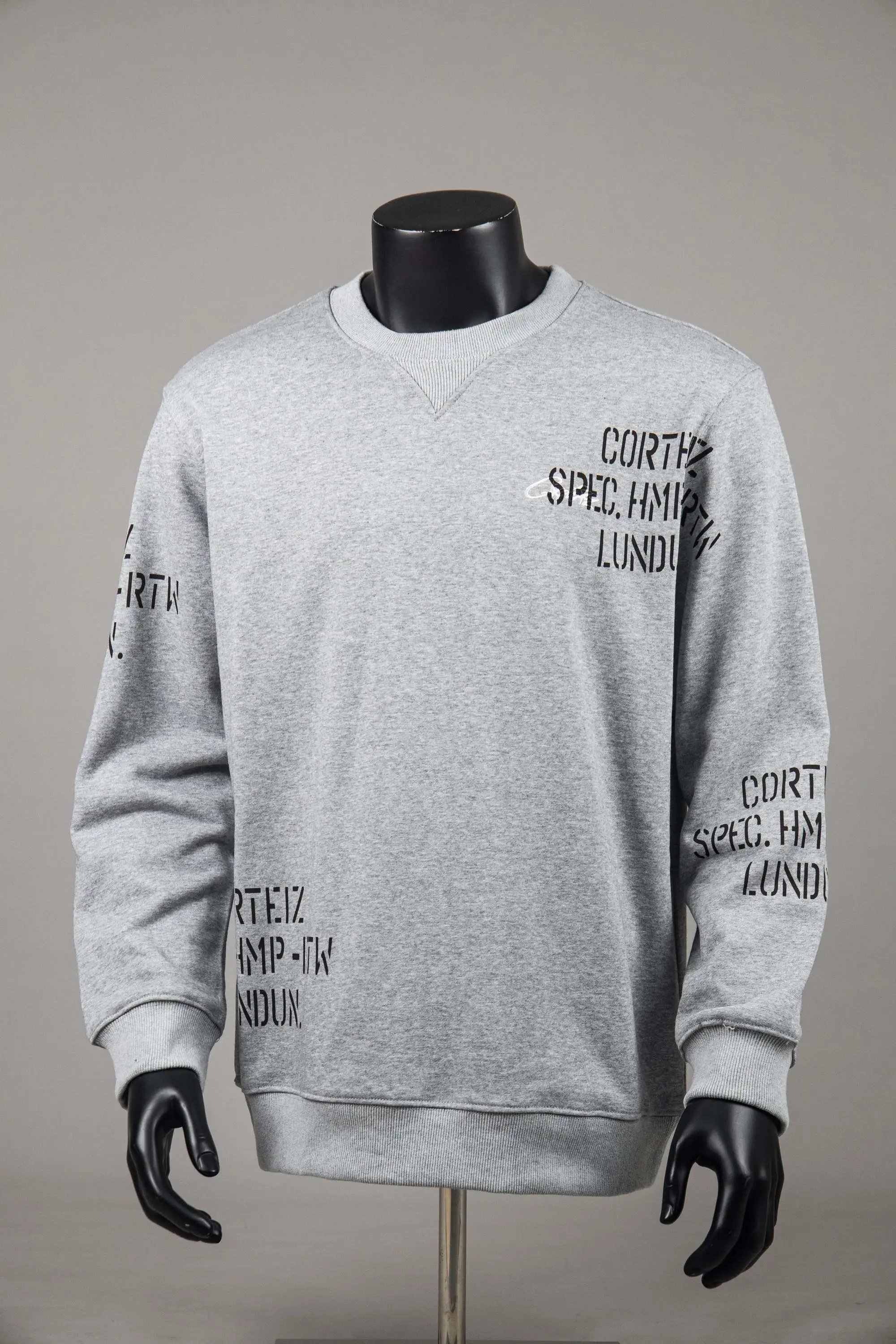 Cortez Grey Crewneck