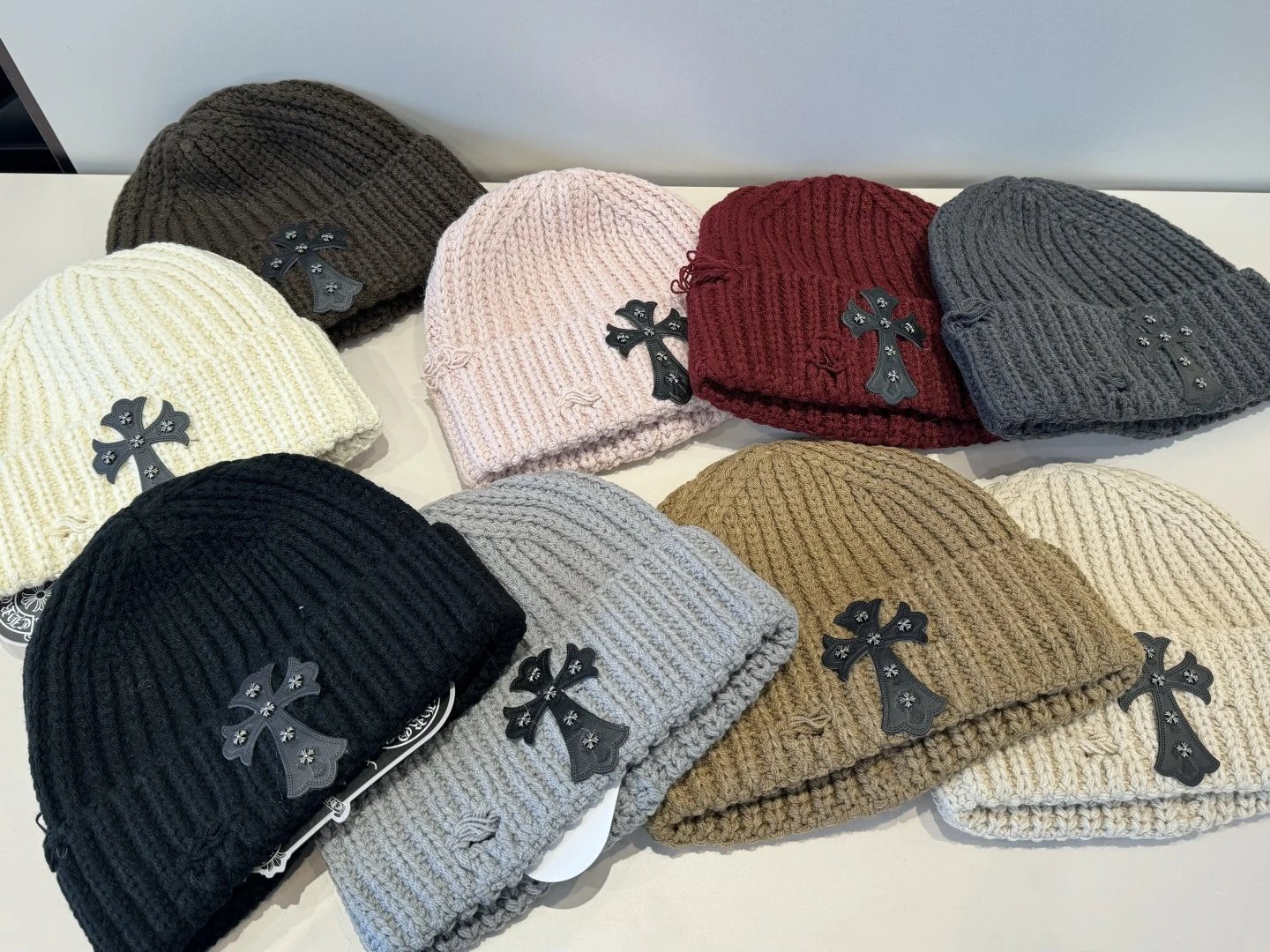 Chrome Hearts Black Knit Beanie