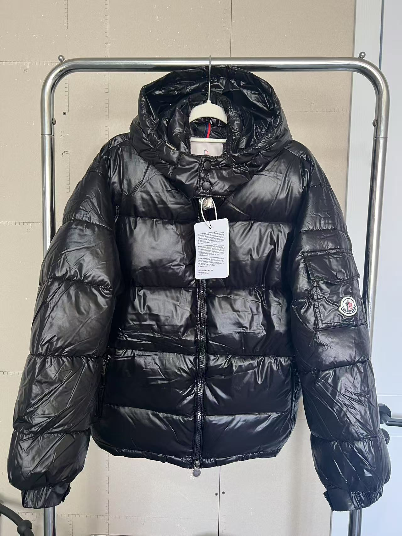 Moncler Black Puffer Jacket