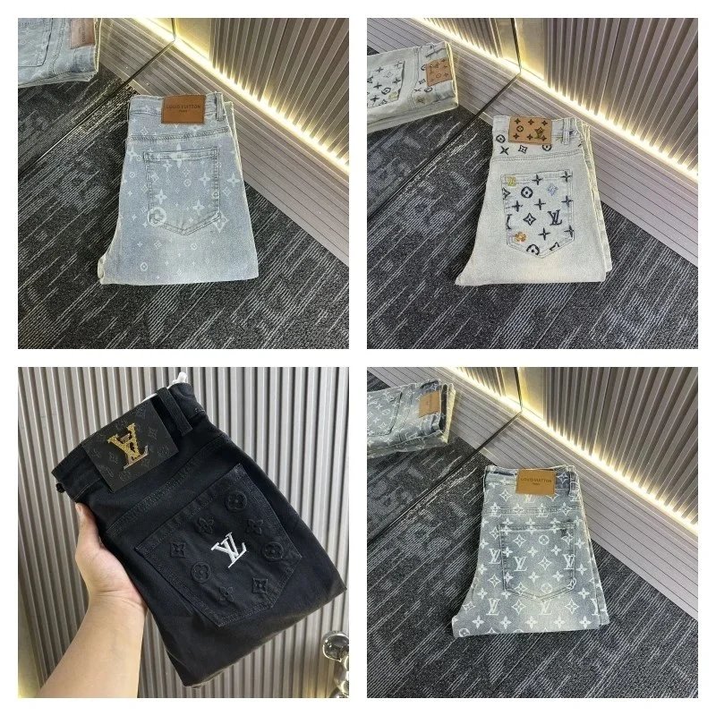 Louis Vuitton Monogram Denim Jeans