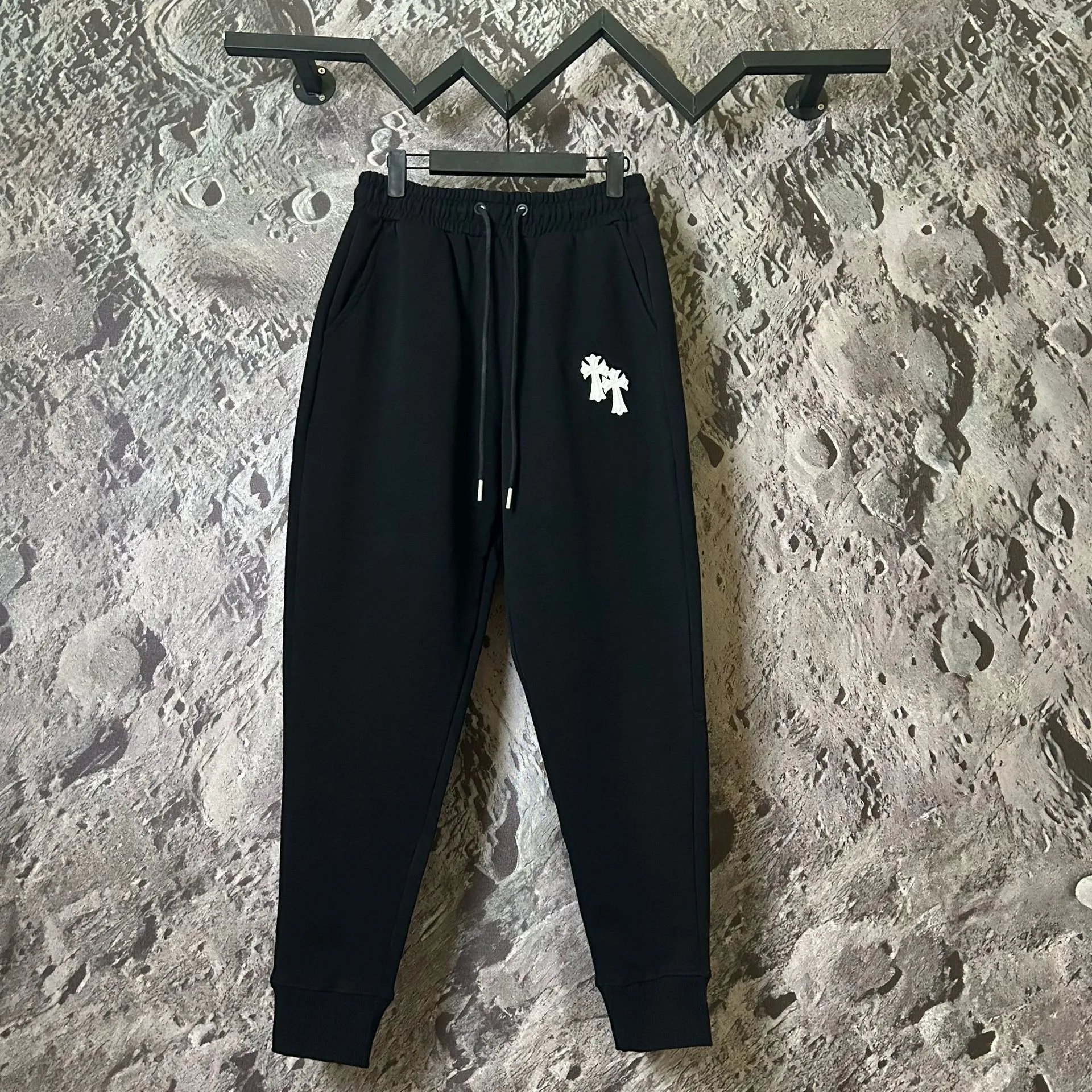 Chrome Hearts Black Jogger Pants