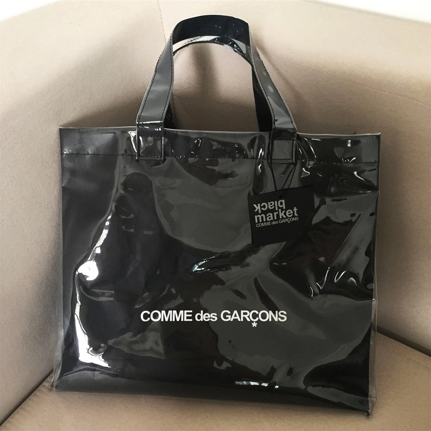 Comme des Garçons Black Market Tote Bag