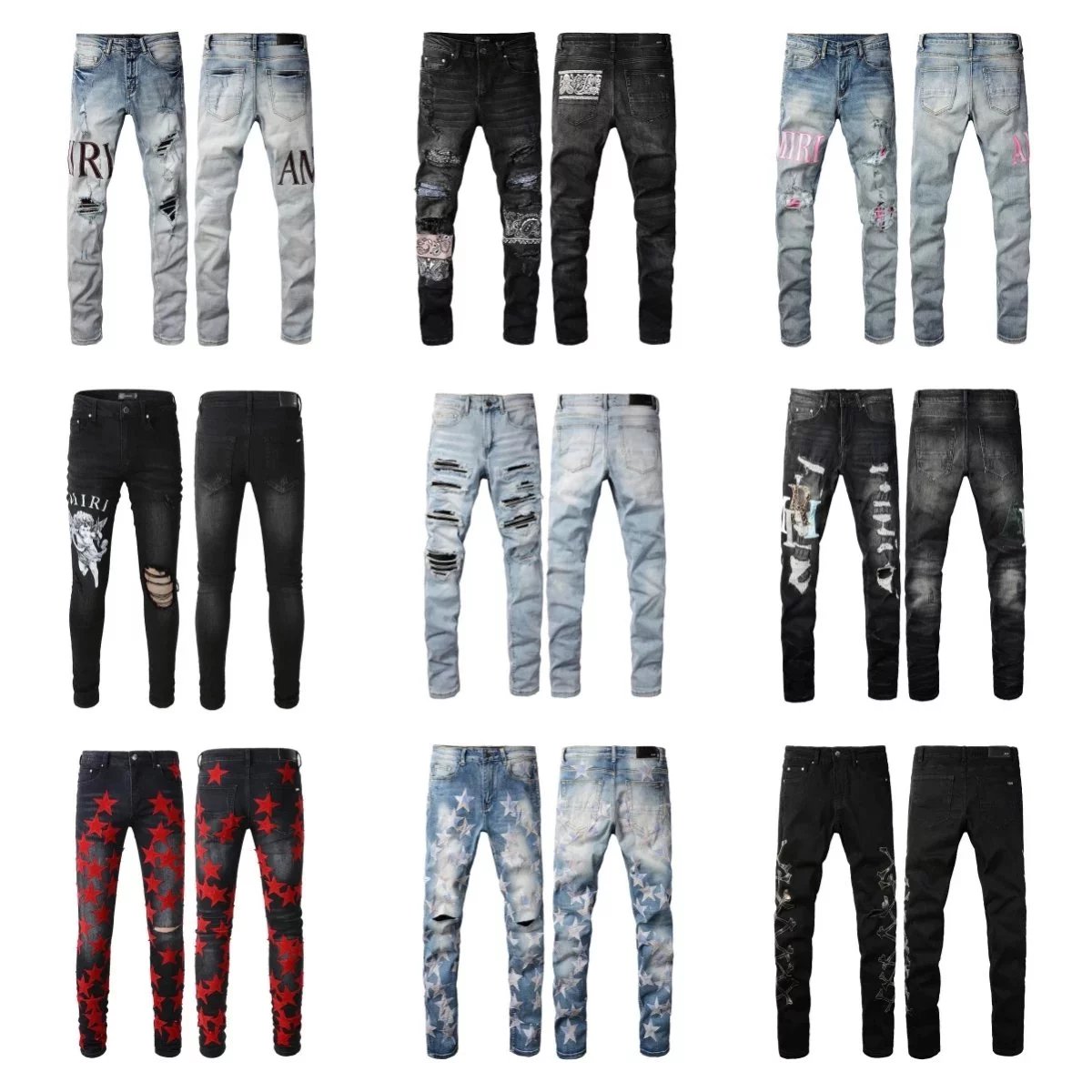 Amiri Black Slim Fit Jeans