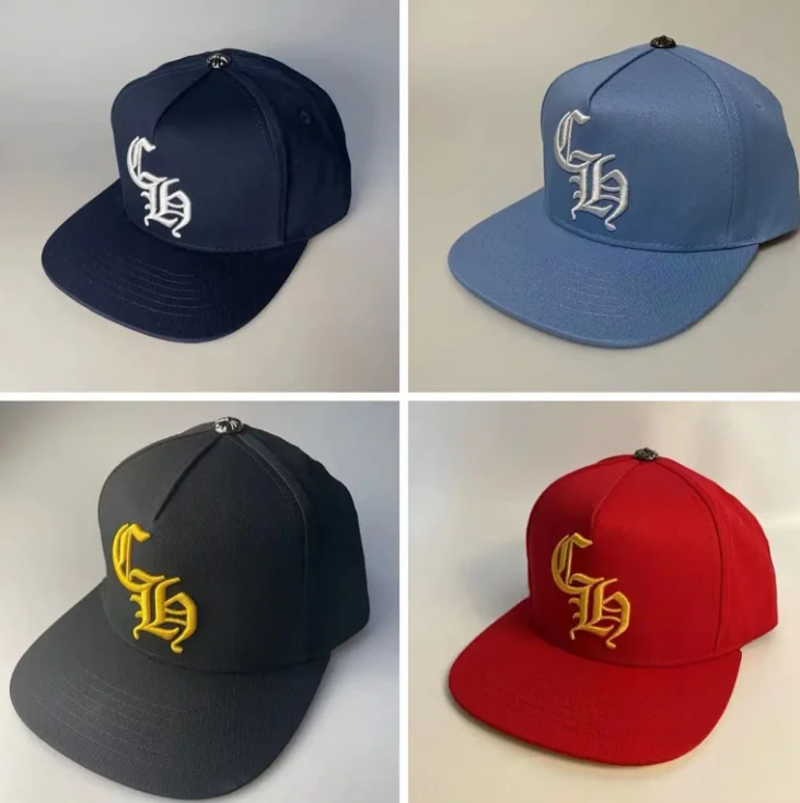 Champion Classic Snapback Caps in Navy, Blue, Black, and Red