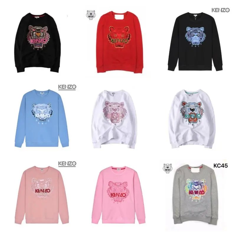 Kenzo Tiger Print Crewneck Sweatshirt