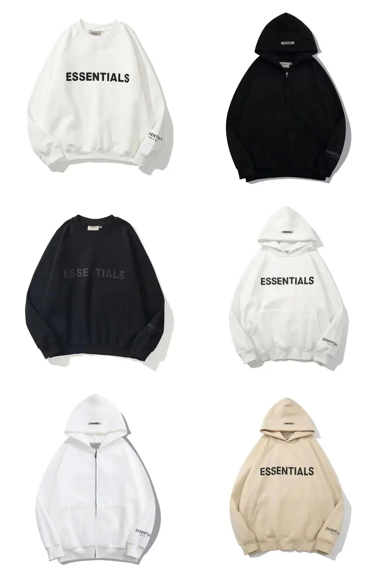 Fear of God Essentials Hoodie and Sweatshirt Collection
