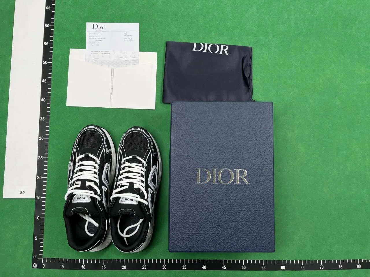 Dior Black and White Sneakers