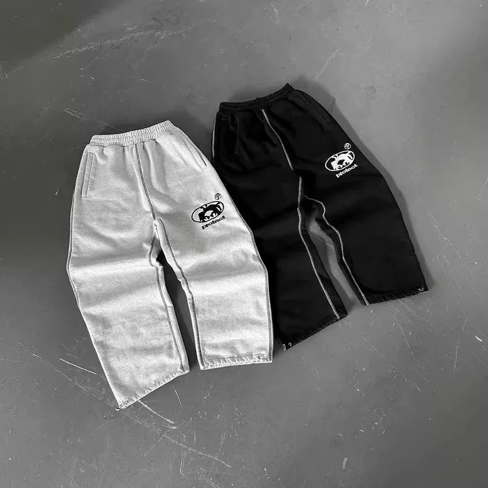 Protect Grey and Black Sweatpants