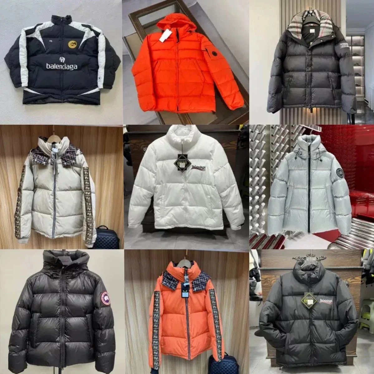 Balenciaga Black Puffer Jacket