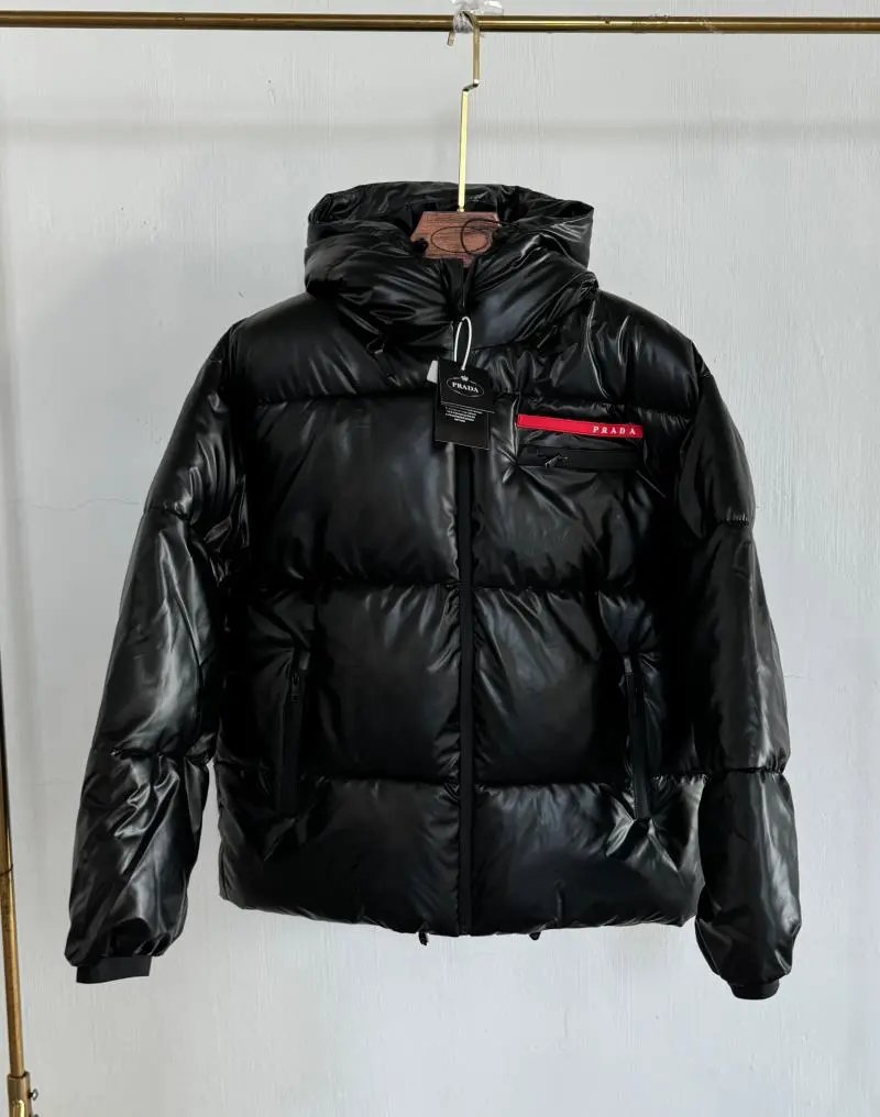 Prada Black Puffer Jacket