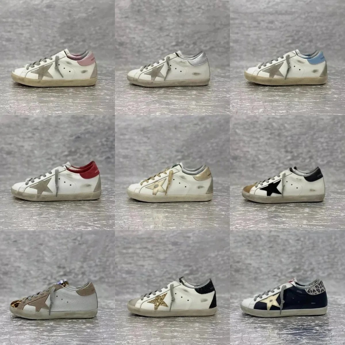 Golden Goose White Star Sneakers