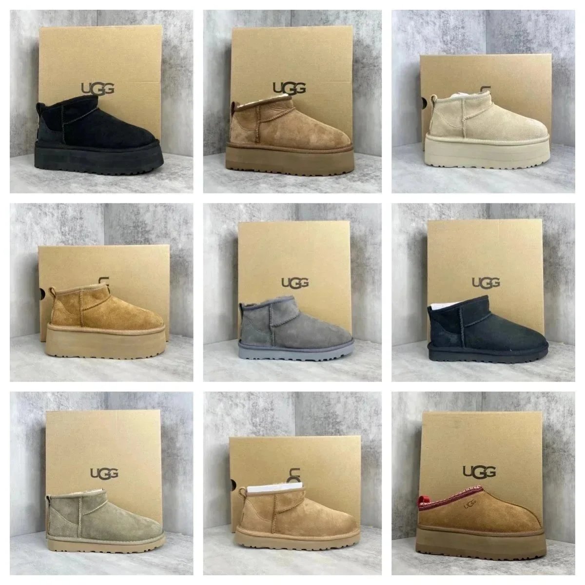 UGG Platform Boots in Various Colors