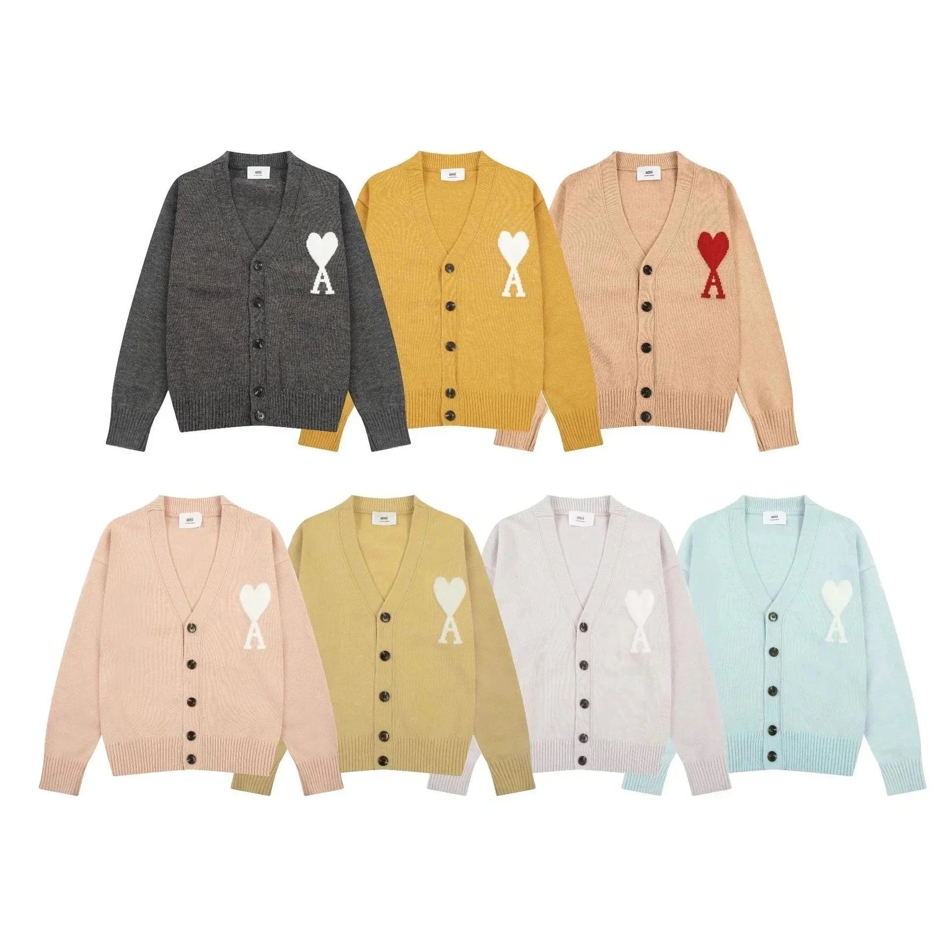 Ami de Coeur Color Block Cardigan Sweater
