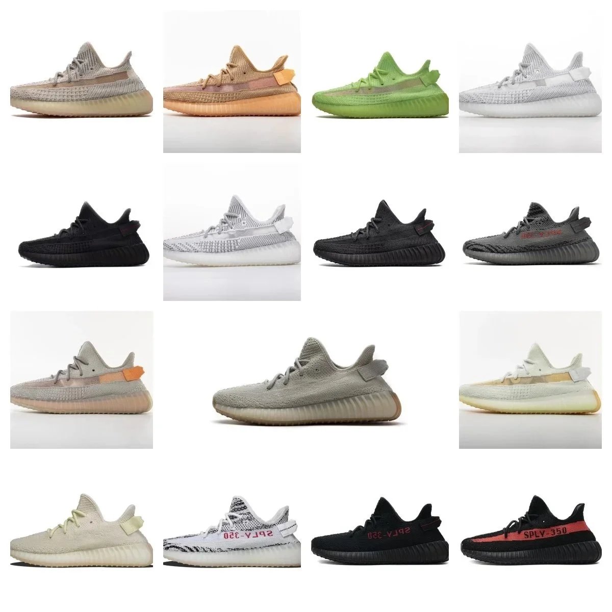 Adidas Yeezy Boost 350 Sneakers in Various Colors