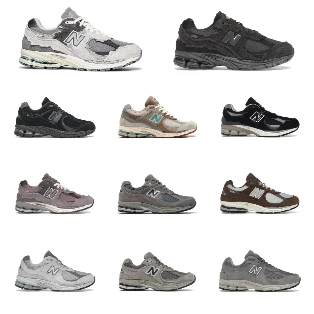 New Balance 2002R Sneakers in Various Colors