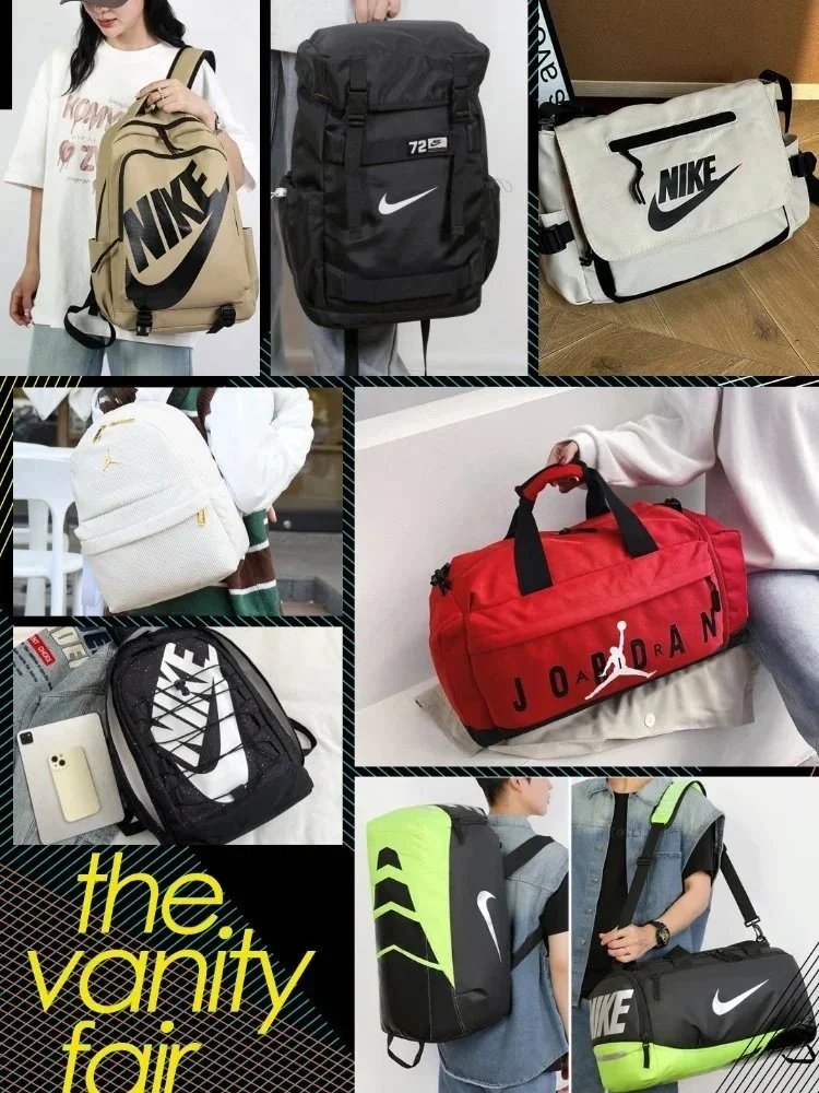 Nike Black and White Backpacks and Duffel Bags