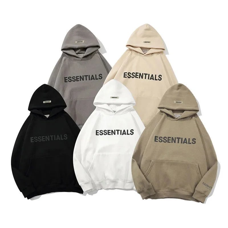 Essentials Hoodie Sweatshirt in Multiple Colors