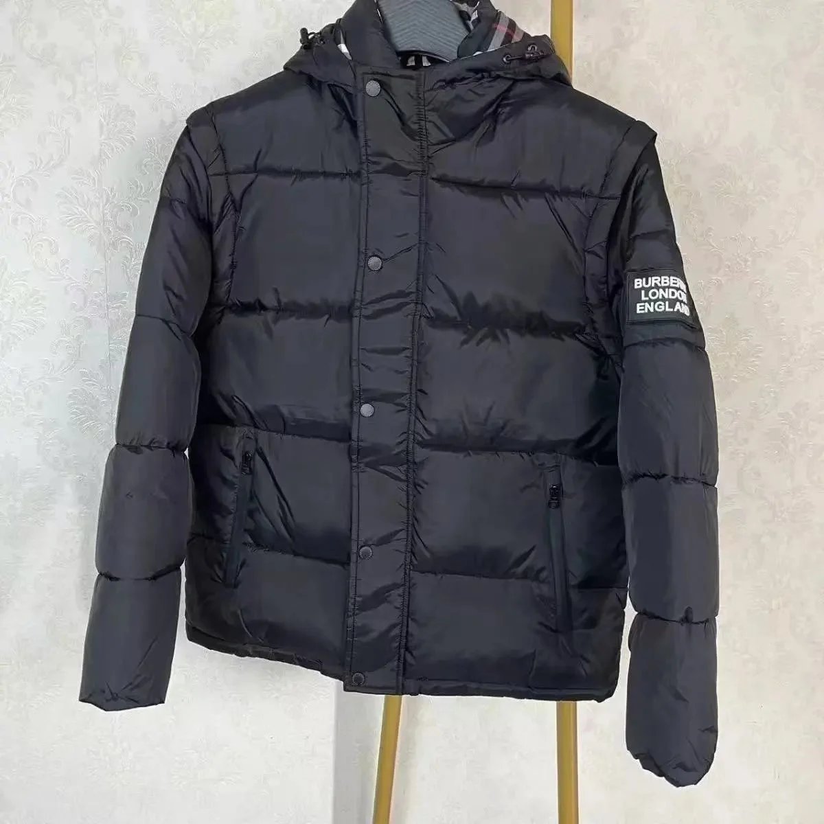 Burberry Black Puffer Jacket