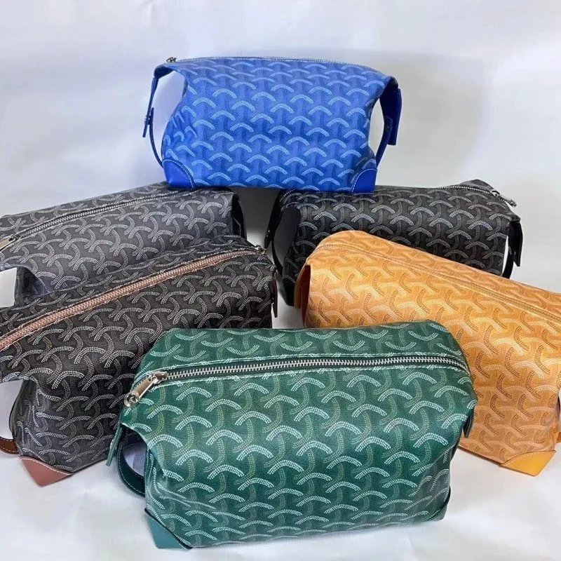 Goyard Patterned Travel Toiletry Bag