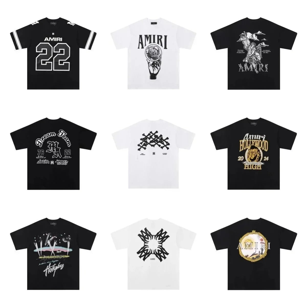 Amiri Black and Whit