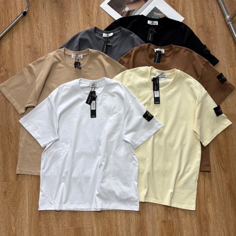 Stone Island White Oversized T-Shirt