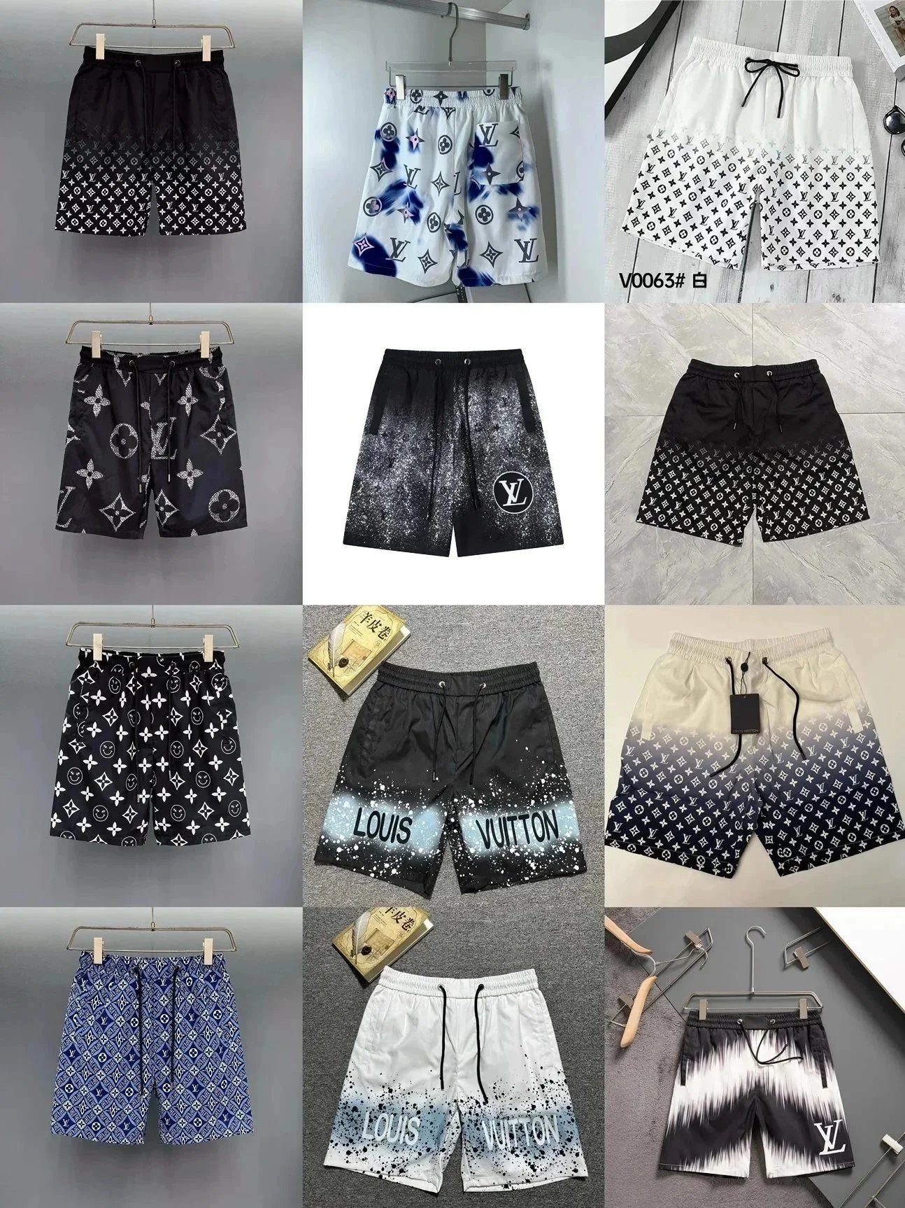 Louis Vuitton Patterned Shorts