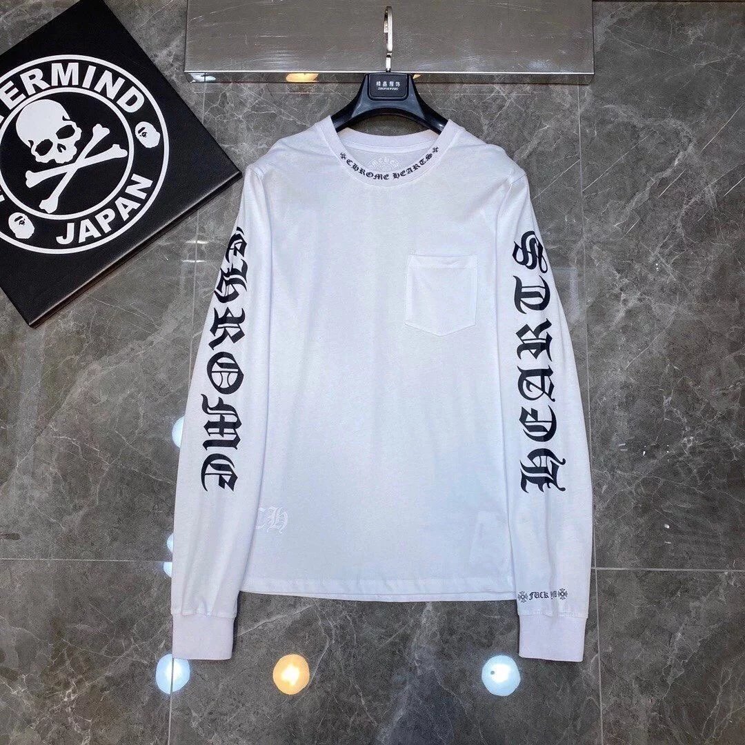Chrome Hearts White Long Sleeve T-Shirt